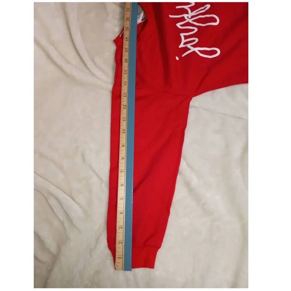 NWT Joyful Red and White Kids Matching Set